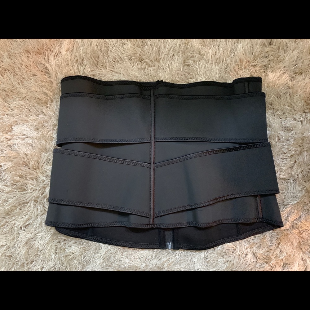 Latex double strap waist trainer